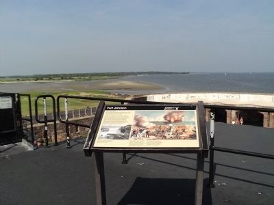 Fort Johnson Marker. Click for full size. Fort Johnson Marker image. Click for full size.