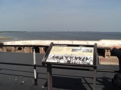 Charleston Besieged Marker. Click for full size. Charleston Besieged Marker image. Click for full size.