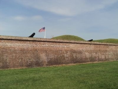 Fort Moultrie on Sullivans Island image. Click for full size.
