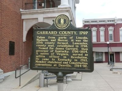 Garrard County, 1797 Marker image. Click for full size.