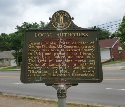 Local Authoress Marker (before refurbishment) image. Click for full size.