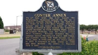 Gunter Annex Marker image. Click for full size.