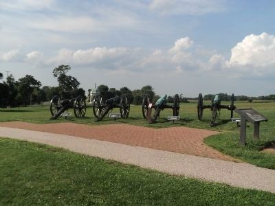 Cannons on the Antietam Battlefield image. Click for full size.