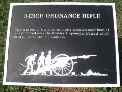 3-Inch Ordnance Rifle Marker image. Click for full size.