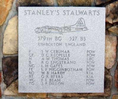 Stanley's Stalwarts Marker. Click for full size. Stanley's Stalwarts Marker image. Click for full size.