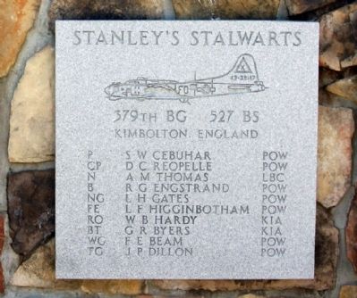 Stanley's Stalwarts Marker image. Click for full size.