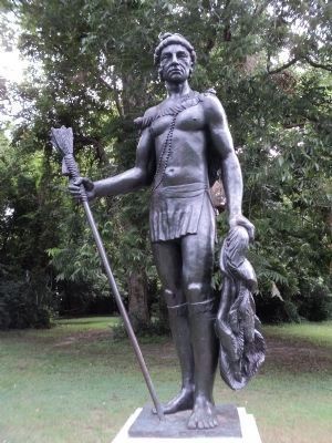 The Kiawah Cassique Statue image. Click for full size.