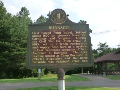 Burnside Marker. Click for full size. Burnside Marker image. Click for full size.
