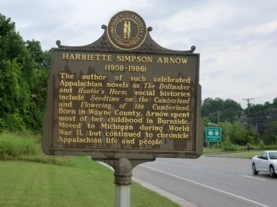 Harriette Simpson Arnow Marker image. Click for full size.