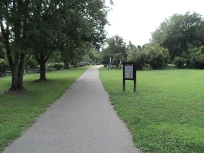 Marker at Charles Town Landing image. Click for full size.