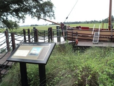 The <i>Adventure</i>, Trading Ketch Marker image. Click for full size.