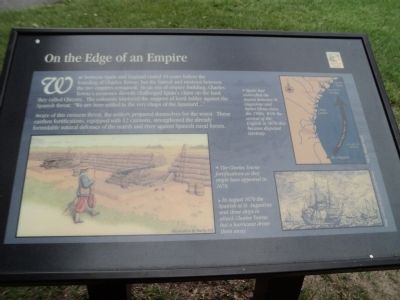 On the Edge of an Empire Marker image. Click for full size.