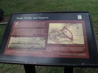 Trade, Profits and Support Marker image. Click for full size.