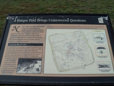 A Unique Find Brings Unanswered Questions Marker image. Click for full size.