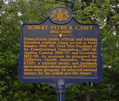 Robert Patrick Casey Marker image. Click for full size.