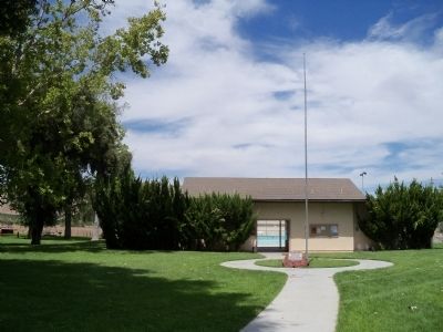 Lee Tucker Pool & Monument image. Click for full size.