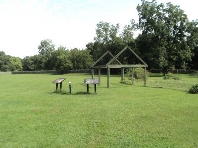Markers at Charles Towne Landing image. Click for full size.