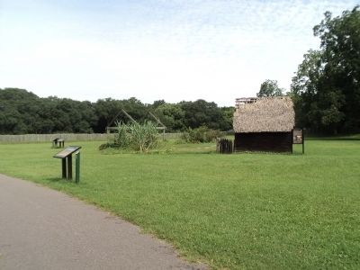 Marker at Charles Towne Landing image. Click for full size.