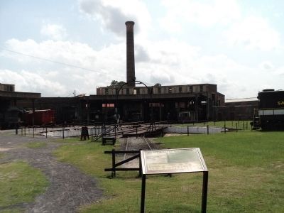 Central of Georgia Marker. Click for full size. Central of Georgia Marker image. Click for full size.
