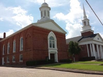 First Baptist Church of Wetumpka. Click for full size. First Baptist Church of Wetumpka image. Click for full size.