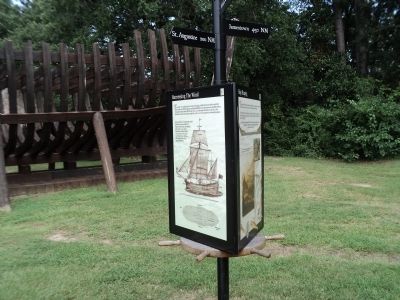 Marker at Charles Towne Landing image. Click for full size.