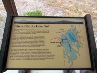 Where Did the Lake Go? Marker image. Click for full size.