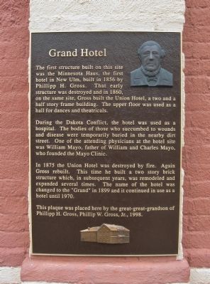 Grand Hotel Marker image. Click for full size.