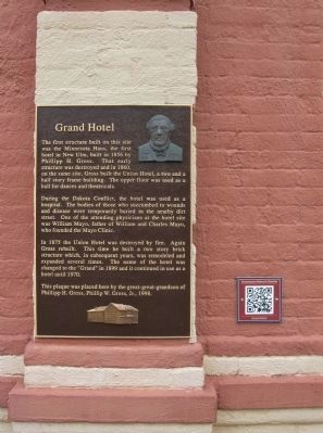 Grand Hotel Marker with Podcast. Click for full size. Grand Hotel Marker with Podcast image. Click for full size.