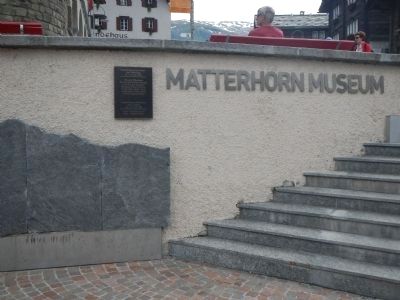 Erstbesteigung Matterhorn Marker image. Click for full size.
