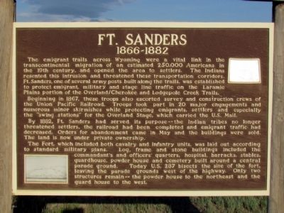 Ft. Sanders Marker image. Click for full size.