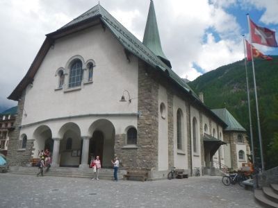 Pfarrkirche Zermatt image. Click for full size.