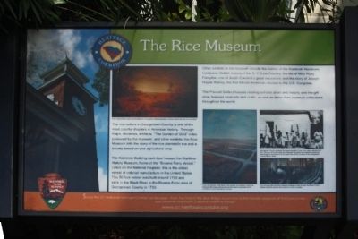 The Rice Museum Marker image. Click for full size.