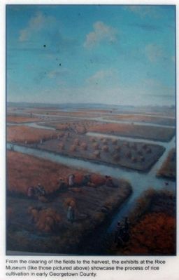 From the clearing of the fields to the harvest, image. Click for full size.