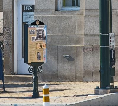 First Bank, First Heist Marker. Click for full size. First Bank, First Heist Marker image. Click for full size.