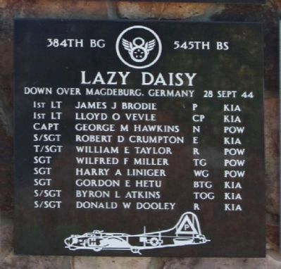 Lazy Daisy (#42-31222) Marker. Click for full size. Lazy Daisy (#42-31222) Marker image. Click for full size.