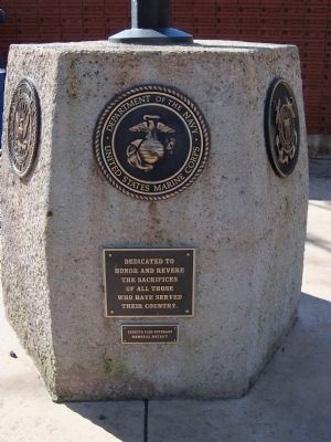 Ebbetts Pass Veterans Memorial Marker image. Click for full size.