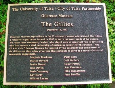 The Gillies Marker. Click for full size. The Gillies Marker image. Click for full size.