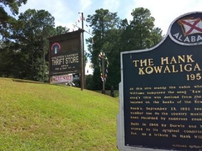 Marker In front of Children's Harbor. Click for full size. Marker In front of Children's Harbor image. Click for full size.