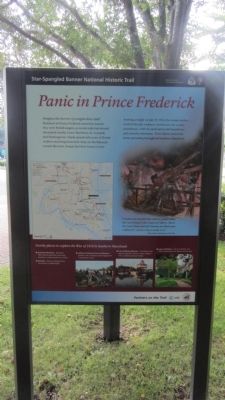 Panic in Prince Frederick Marker image. Click for full size.