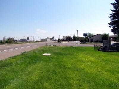 View to east along Lincoln Highway (US 30) image. Click for full size.