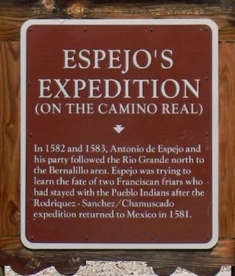 Espejo's Expedition Marker image. Click for full size.