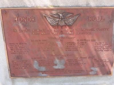 Tallapoosa County Korean & Vietnam War Memorial image. Click for full size.