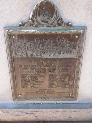 Tallapoosa County World War I Memorial. Click for full size. Tallapoosa County World War I Memorial image. Click for full size.