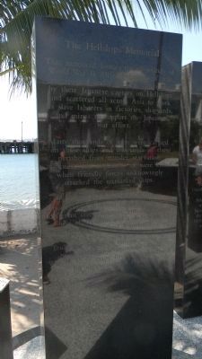 The Hellships Memorial - first monolith. Click for full size. The Hellships Memorial - first monolith image. Click for full size.