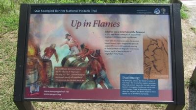 Up in Flames Marker image. Click for full size.