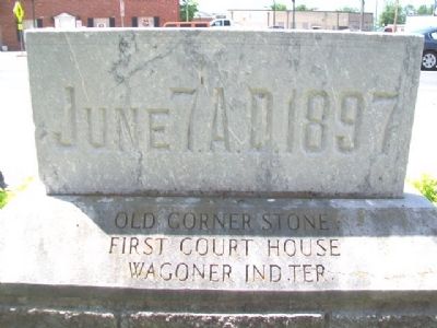 Sam Powell and U.S. Court Marker (back). Click for full size. Sam Powell and U.S. Court Marker (back) image. Click for full size.