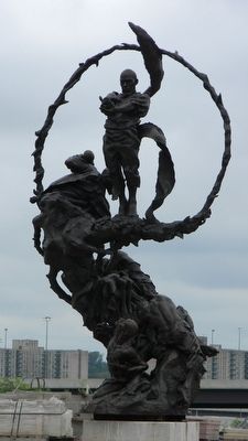 Sculpture recently installed at the "Place of Remembrance" in the restored. Click for full size. Sculpture recently installed at the "Place of Remembrance" in the restored image. Click for full size.