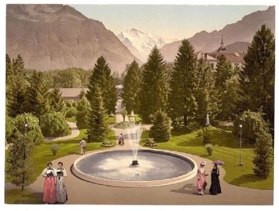 Interlaken, Kursall, Bernese Oberland, Switzerland. Click for full size. Interlaken, Kursall, Bernese Oberland, Switzerland image. Click for full size.