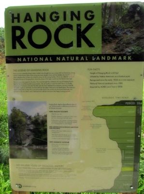 Hanging Rock Marker image. Click for full size.