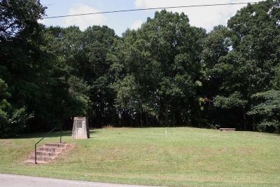 The site of the original founding church in the former Lebanon Community of Russell County, Alabama image. Click for full size.